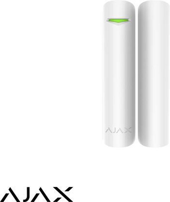 Ajax DoorProtect, wit, magneetcontact en mini magneet - CG Security
