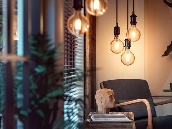 Filament Lamp - White - G93/E27 - losse lamp - Bluetooth