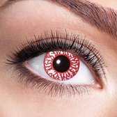 Witbaard Contactlenzen Blood Siliconen Rood