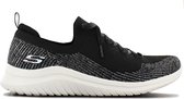 Skechers  Ultra Flex 2.0 - Laser Focus - Dames Sneakers Sport Casual Schoenen Zwart 149064-BKSL - Maat EU 36.5 UK 3.5