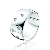 ZINZI DIAMONDS zilveren ring diamant wit ZDR47