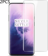 2 STUKS IMAK 0,15 mm gebogen volledige schermbeschermer Hydrogel film frontbeschermer voor OnePlus 7 Pro