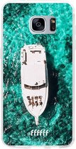 Samsung Galaxy S7 Edge Hoesje Transparant TPU Case - Yacht Life #ffffff