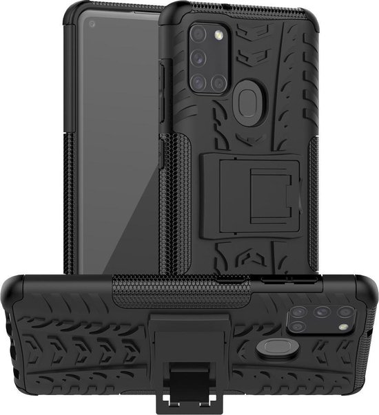زب اصطناعي Coque Hybride Robuste pour Samsung Galaxy A21s - Noire | bol.com