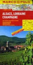 Elsass/Lothringen/Champagne, Maro Polo Regionalkarte