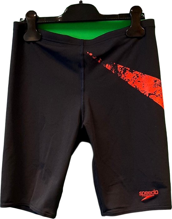 Speedo Endurance Boomstar Placement Jammer Navy/Rood