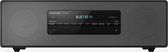 Panasonic STEREO IN LEGNO DAB+ 40 W Home audio-minisysteem Zwart