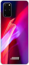 Samsung Galaxy S20+ Hoesje Transparant TPU Case - Light Show #ffffff
