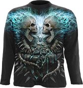 Spiral Direct Longsleeve shirt -M- FLAMING SPINE Zwart