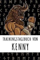 Trainingstagebuch von Kenny: Personalisierter Tagesplaner f�r dein Fitness- und Krafttraining im Fitnessstudio oder Zuhause