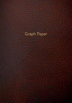 Graph Paper: Executive Style Composition Notebook - Brown Leather Style, Softcover - 7 x 10 - 100 pages (Office Essentials)