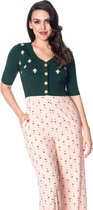 Dancing Days Cardigan -M- 20S DECO Groen