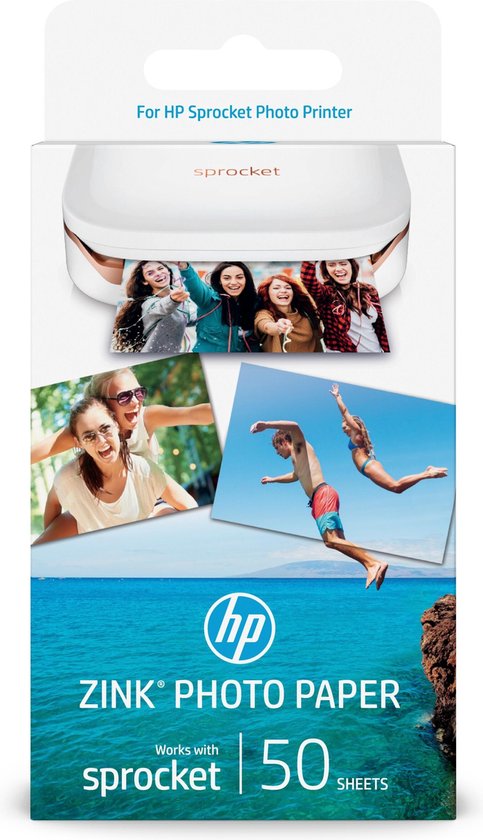 HP Sprocket zelfklevend fotopapier - 50 vel