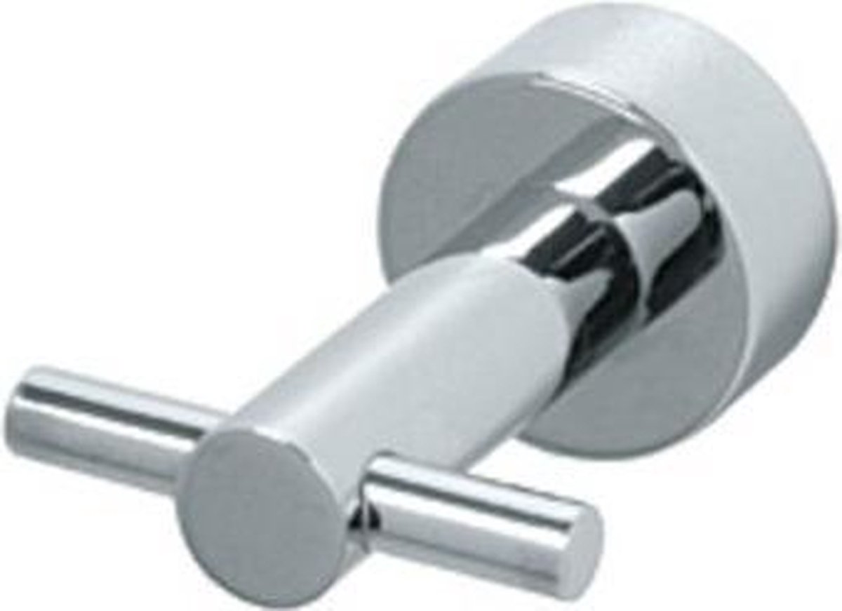Plieger Murcia Handdoekhaak Dubbel - Chroom