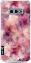 Casetastic Samsung Galaxy S10e Hoesje - Softcover Hoesje met Design - Smokey Pink Marble Print