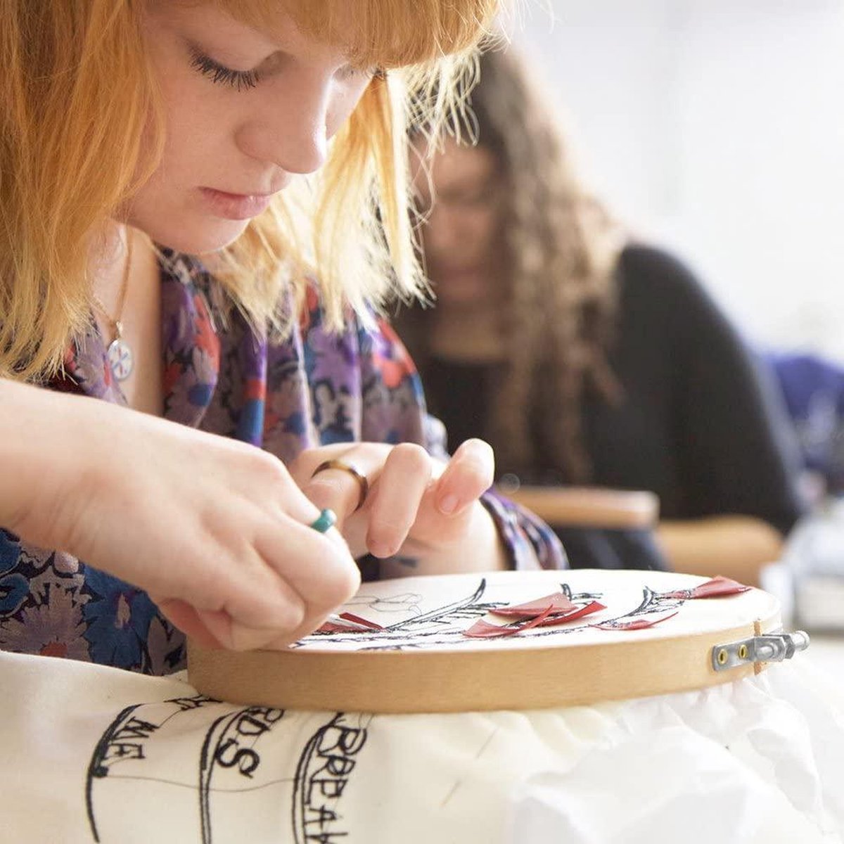 DIY Borduurpakket - Complete borduurset voor volwassenen & kinderen - 100 kleuren — afbeelding 7