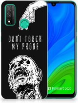 Back Case TPU Siliconen Hoesje Huawei P Smart 2020 Smartphone hoesje Super als Cadeautjes voor Hem Zombie