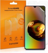 kwmobile 3x screenprotector voor Samsung Galaxy A50 - beschermende folie voor smartphone