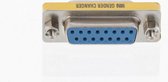 Valueline VLCP52815M Seriële Adapter D-sub 15-pins Female - D-sub 15-pins Female Metaal