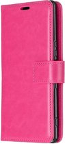 Sony Xperia 5 hoesje book case roze