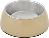 Duvo+ Eetkom + houder glossy uno Taupe Ø15,8cm - 750ml