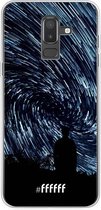 Samsung Galaxy J8 (2018) Hoesje Transparant TPU Case - Starry Circles #ffffff