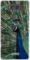 LG V20 Hoesje Transparant TPU Case - Peacock #ffffff