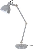 Light & Living Mai Bureaulamp - Grijs/Zilver - 52x18x80 cm
