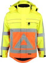 Tricorp Parka verkeersregelaar - Workwear - 403001 - Fluor Oranje-Geel - maat 5XL