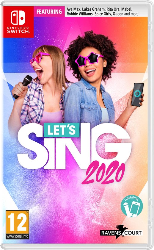 Let's Sing 2020 + 1 Microphone International (30 International Hits) -  Nintendo Switch... | bol.com