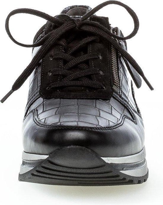 Gabor 56.526.87 Dames Sneakers - Zwart - Maat 35 | bol.com