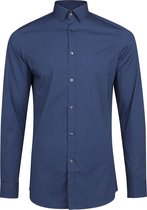 WE Fashion Heren slim fit overhemd met stretch - Maat L