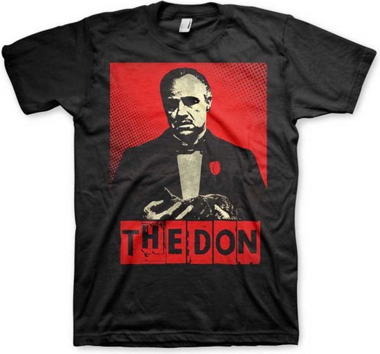 The Godfather Heren Tshirt The Don Zwart