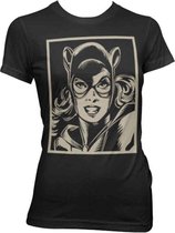 DC Comics Batman Dames Tshirt -L- Catwoman Zwart