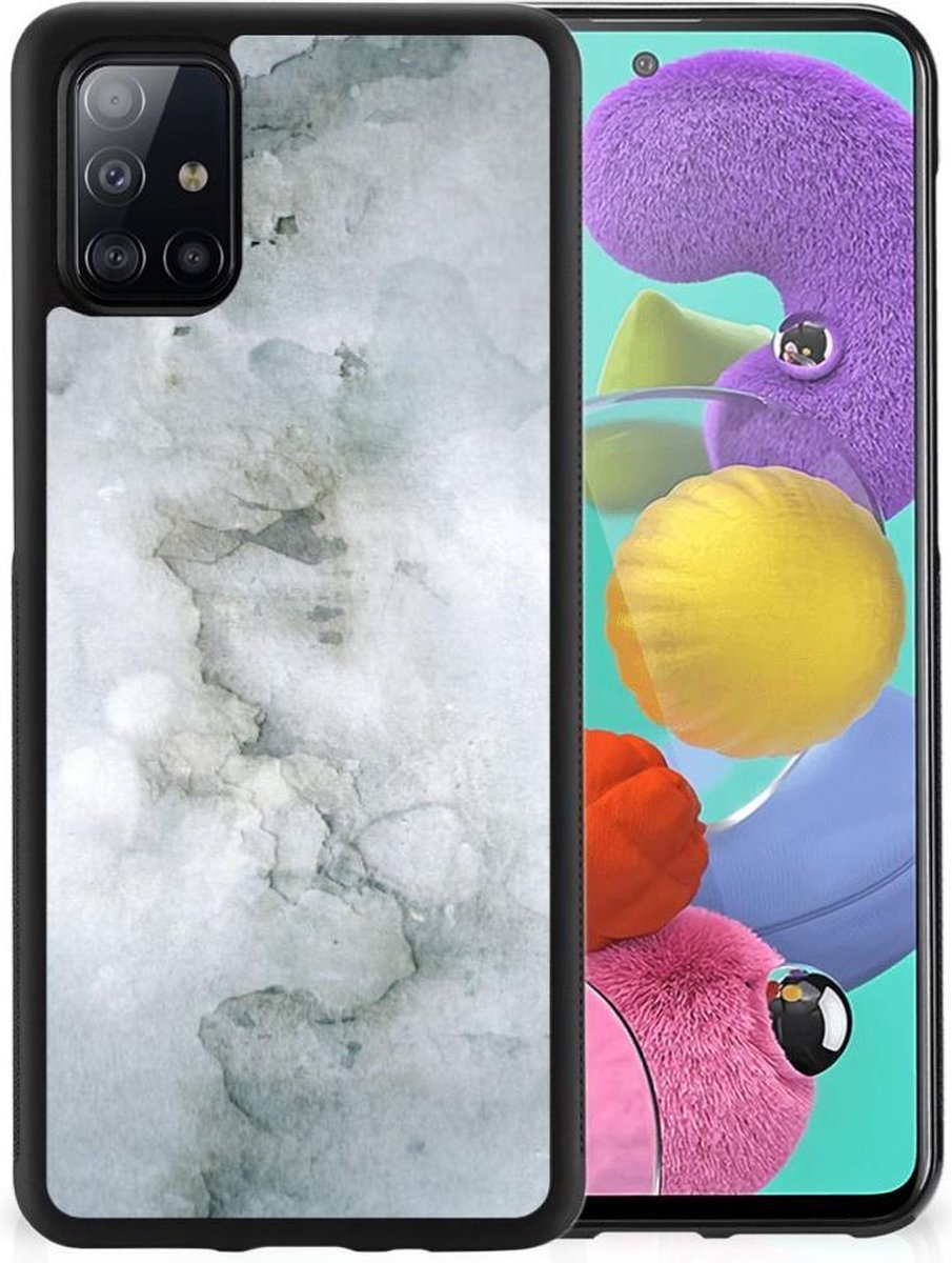 Case Samsung Galaxy A51 Painting Grey