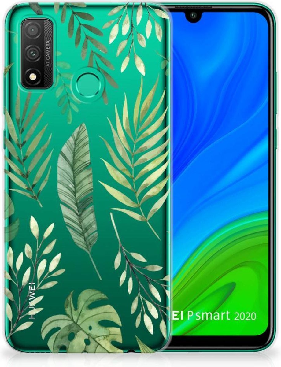 Huawei P Smart 2020 TPU Case Leaves
