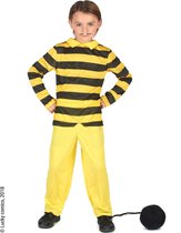 LUCIDA - Lucky Luke Dalton kostuum voor kinderen - S 110/122 (4-6 jaar)