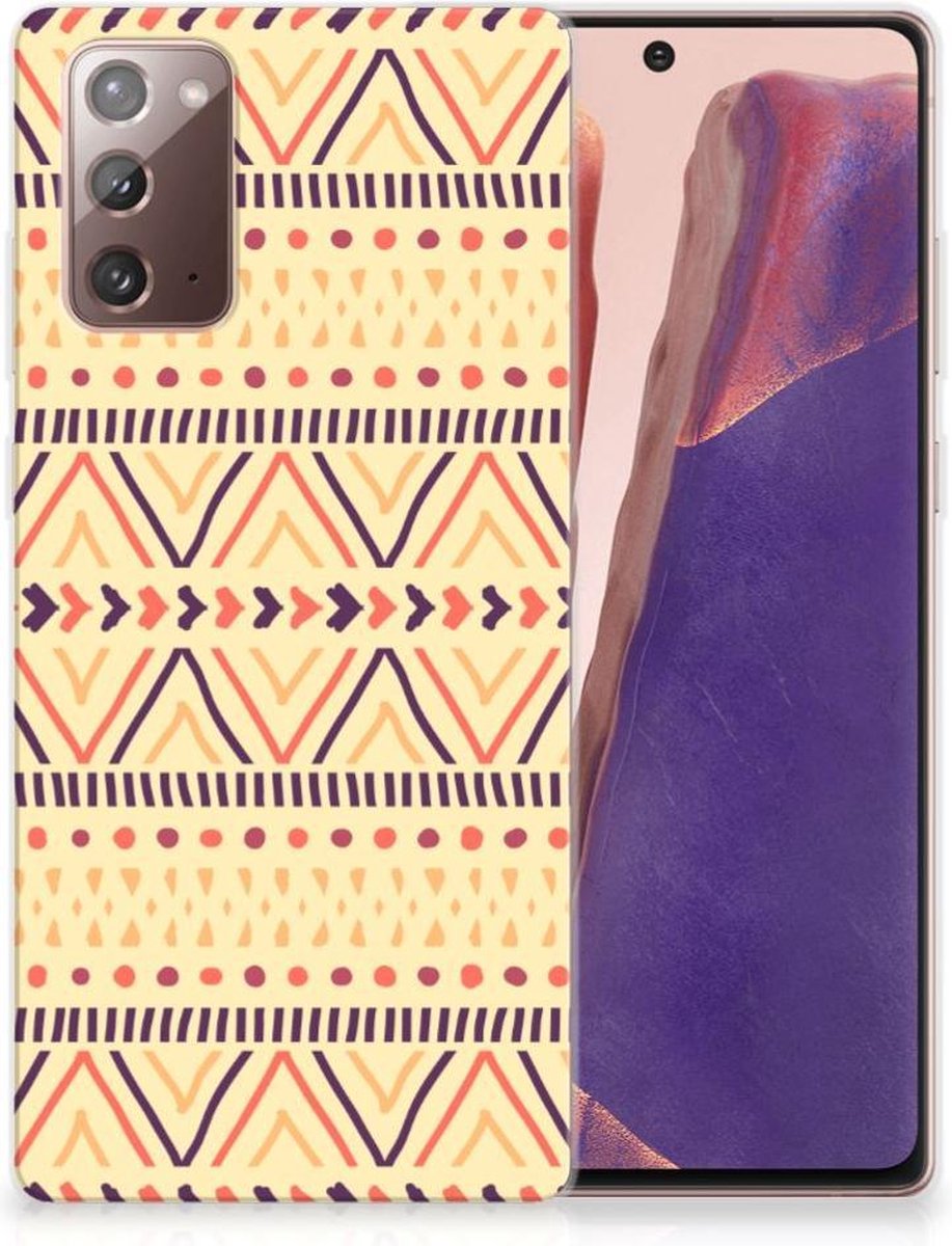 Samsung Note 20 TPU bumper Aztec Yellow