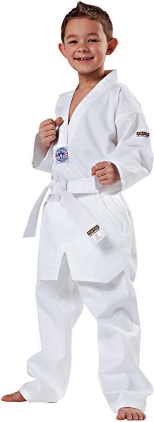 KWON Taekwondopak Song witte V-hals 110