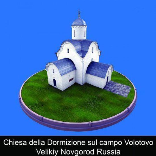 Chiesa della Dormizione sul campo Volotovo Velikiy Novgorod  ... - cover