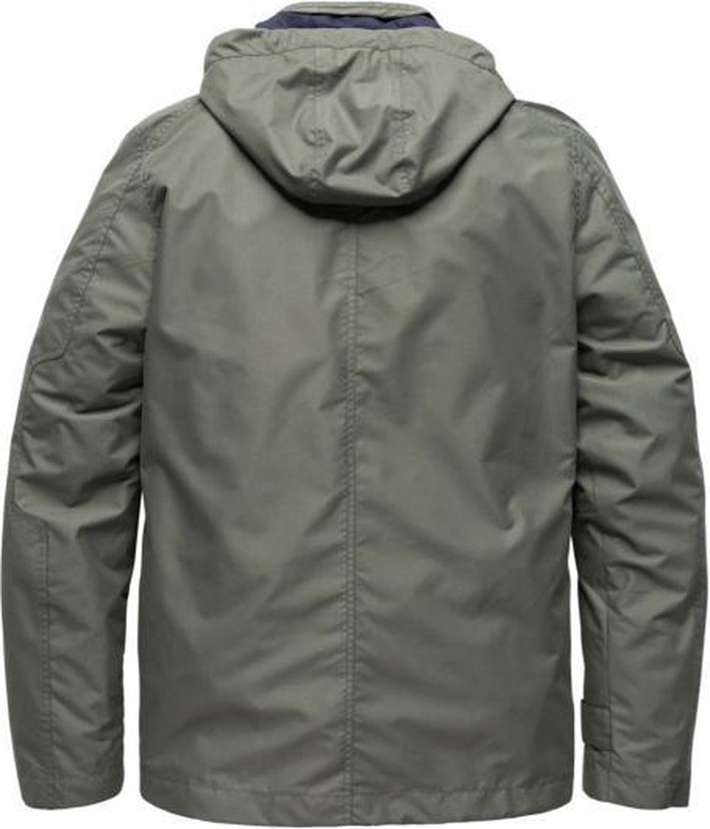 Vanguard jack groen met capuchon