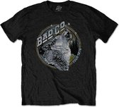 Bad Company Heren Tshirt -XL- Wolf Zwart