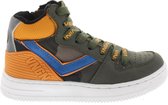 Vingino Alessio Mid Jongens Sneakers - Army Green - Maat 31