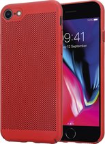 geschikt voor Apple iPhone 7 / 8 dun design hoesje - rood