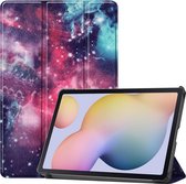 Tri-Fold Book Case - Samsung Galaxy Tab S7 / S8 Hoesje - Galaxy
