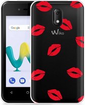 Wiko Sunny 3 Mini Hoesje Red Kisses