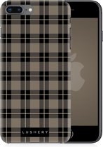 Lushery Hard Case voor iPhone 8 Plus - Pretty in Plaid