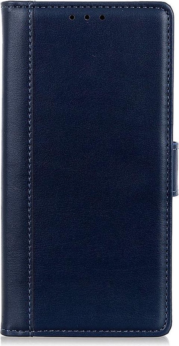 Shop4 - Samsung Galaxy A31 Hoesje - Wallet Case Grain Blauw