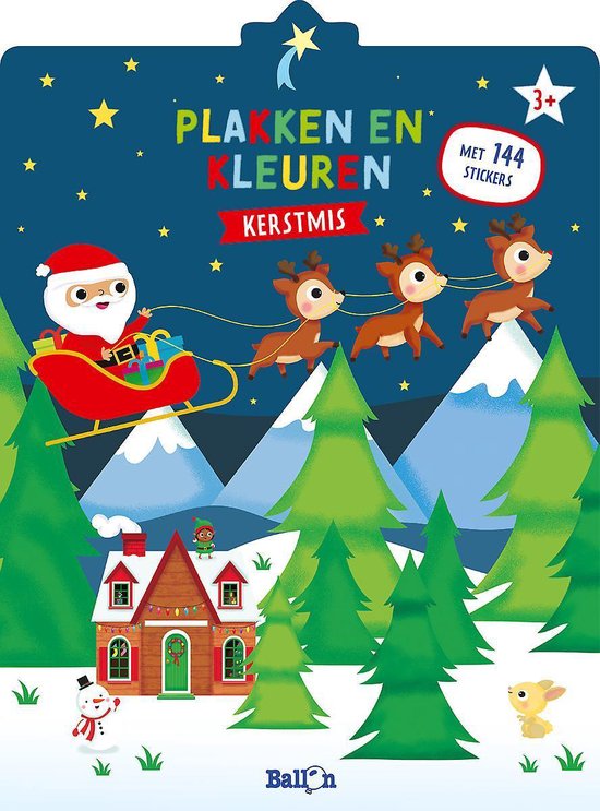 Kerstmis 0 - Kerstmis - Plakken en kleuren