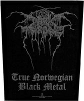 Darkthrone - True Norwegian Black Metal Rugpatch - Zwart
